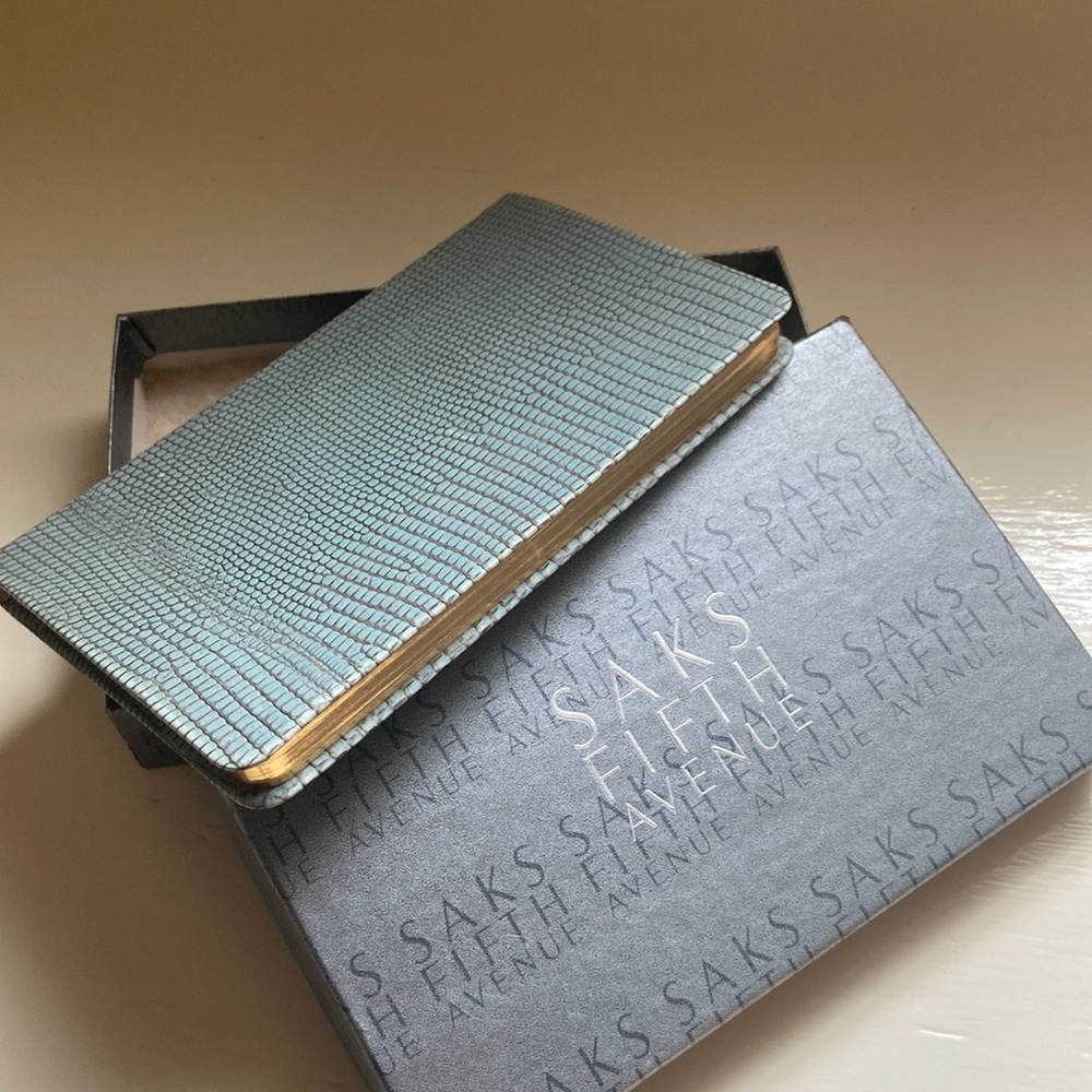 Saks Fifth Avenue notebook